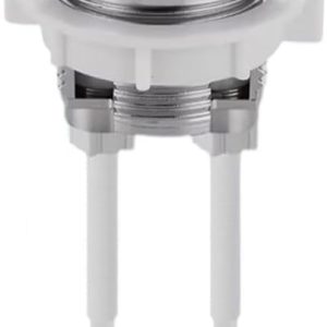 Dual Flush Toilet Push Button, Replacement Flush Button Toilet Cistern Water Tank Repair Part for Bathroom (38~45mm)