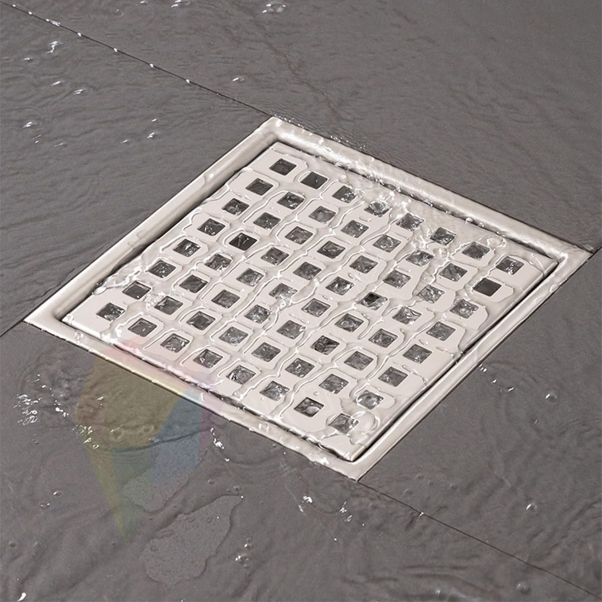 304 Stainless Steel Shower Drain – Removable Grate Cover, Anti-Odor - Image 6