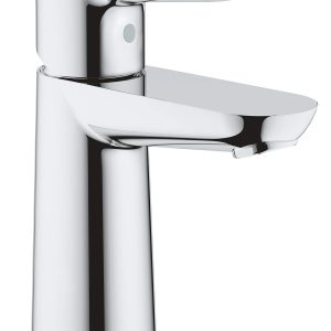 Basin Mixer Tap 144mm Chrome (Single Lever, 1-Hole, 28mm Cartridge)