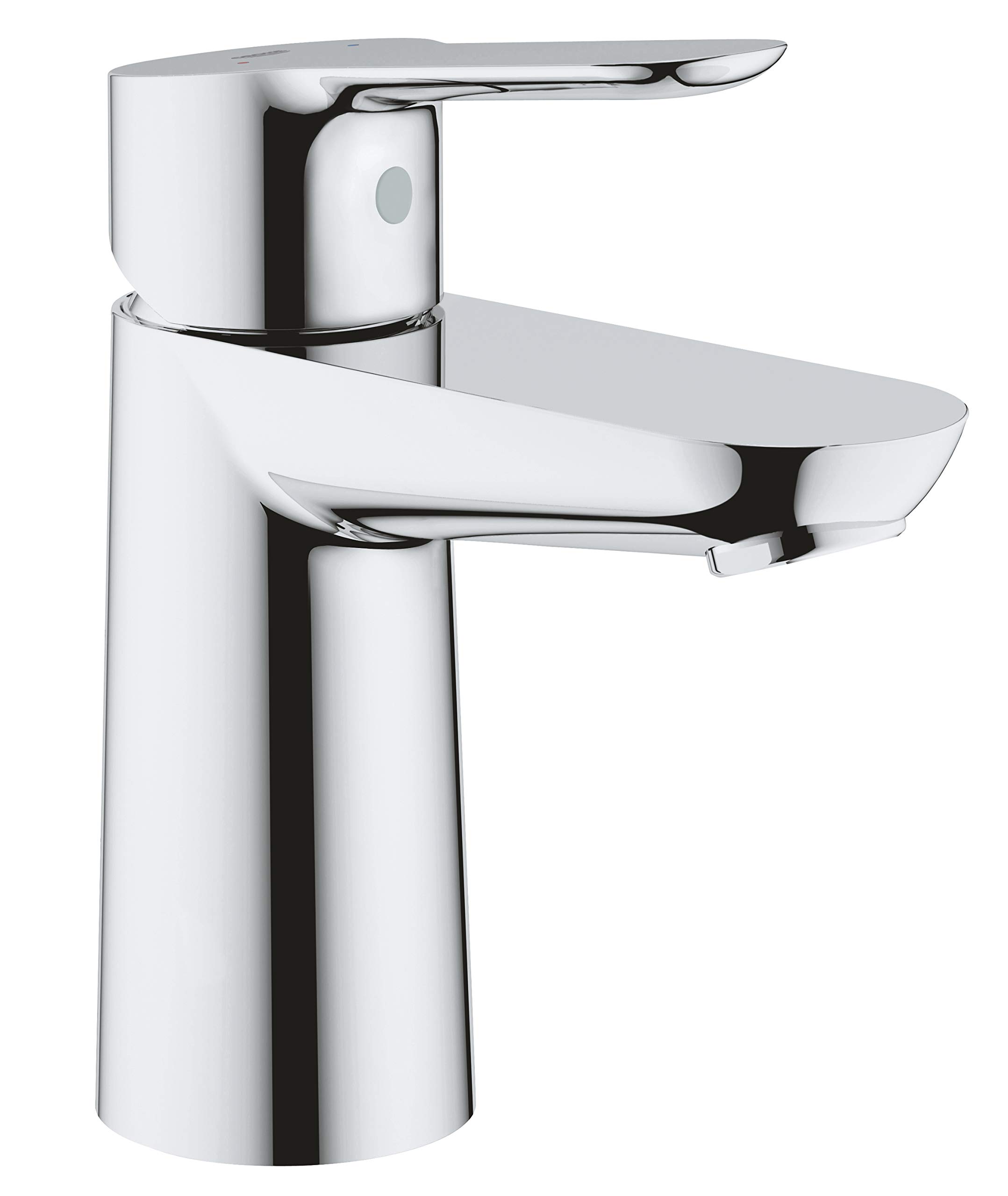 Basin Mixer Tap 144mm Chrome (Single Lever, 1-Hole, 28mm Cartridge)